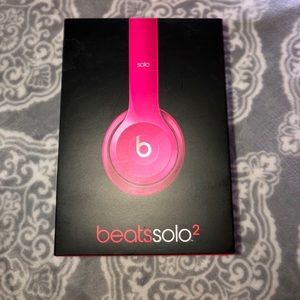 Beats by Dre - Solo 2 Hot Pink LIKE NEW!!